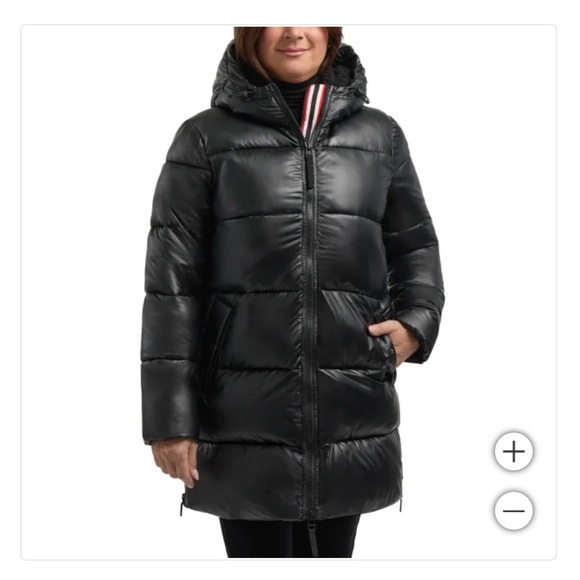 Hunter Women Hooded Puffer Coat Jacket Parka - Picture 1 of 6